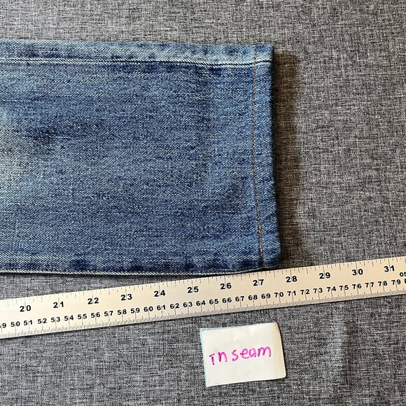 PRPS Japanese Selvedge Denim Donwan Harrell Button Fly Jeans - Men's Size 31*28 - Picture 9 of 15